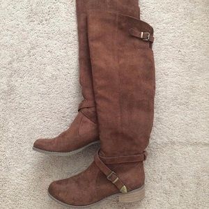 Merona Suede Knee High Boots